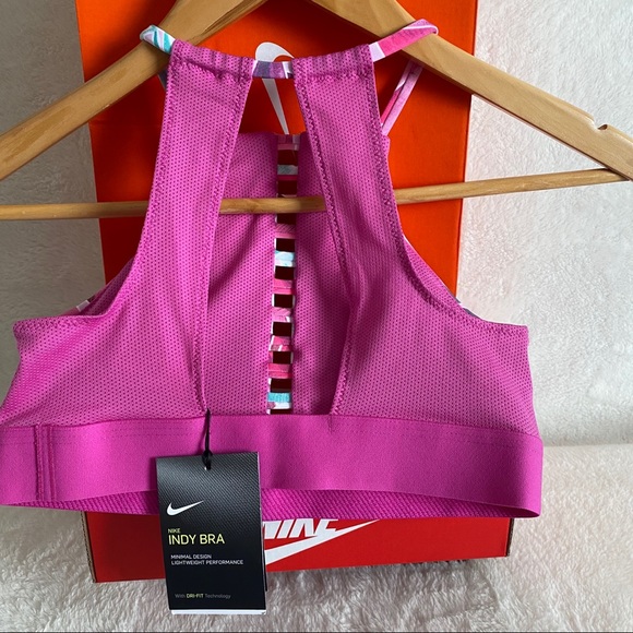 Nike Sports Bra XS Indy Performance Lightweight - Picture 5 of 8